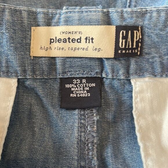 Gap Women’s Capri Pants, the archive reissue, 90’s, Size 33 with rolled hem, - Picture 7 of 8